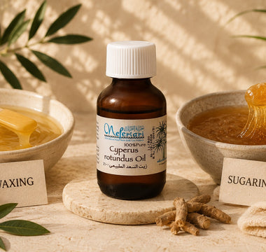Cyperus After Sugaring vs Waxing