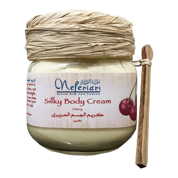 Natural Cherry Body Cream – Nefertari Organics