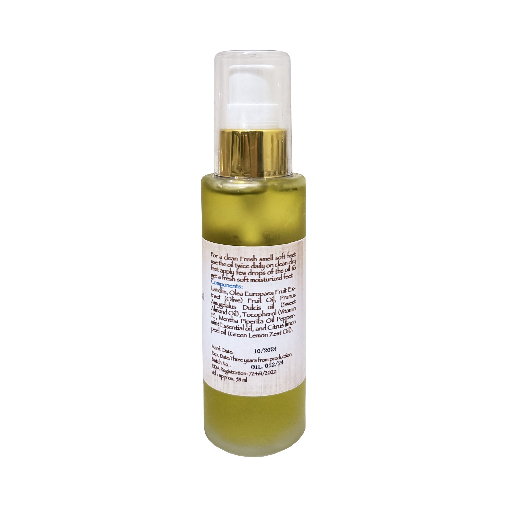 Feet Deodorizer and Moisturizing Oil