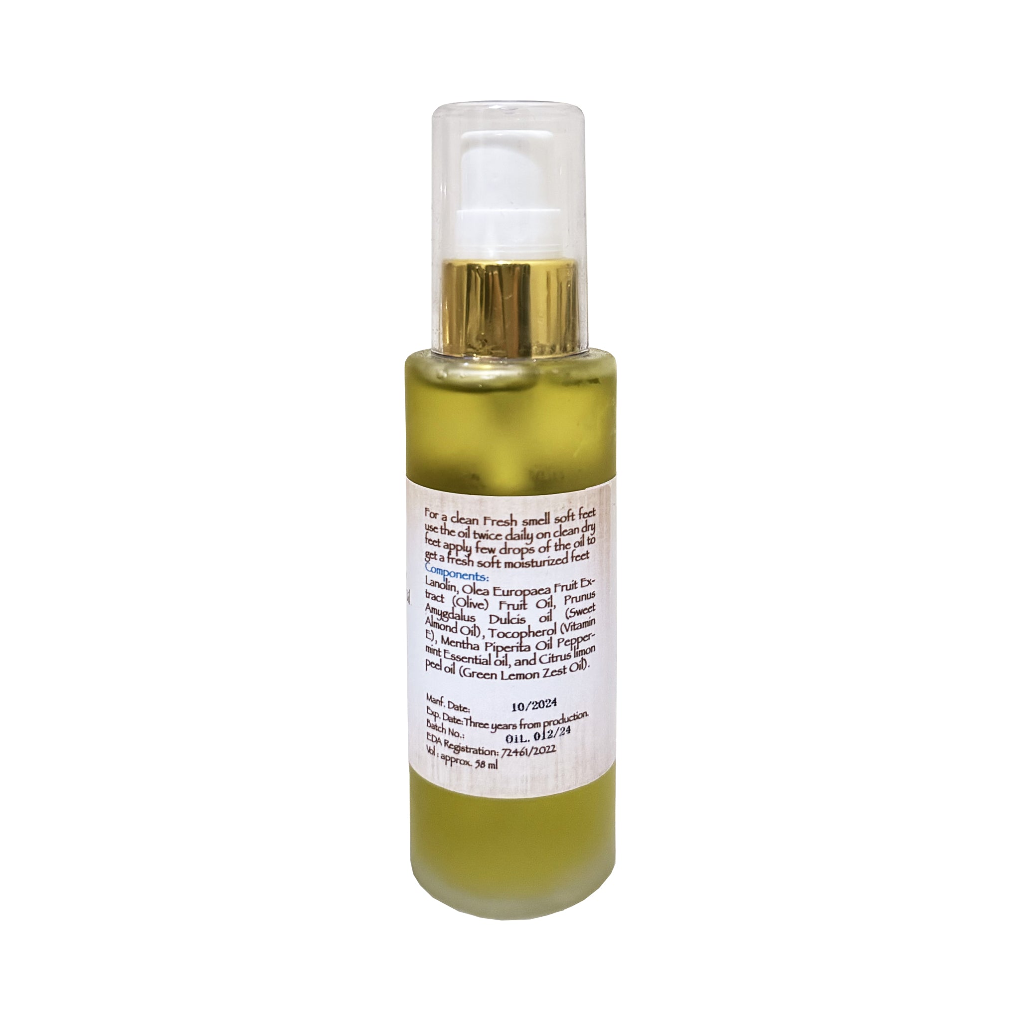 Feet Deodorizer and Moisturizing Oil